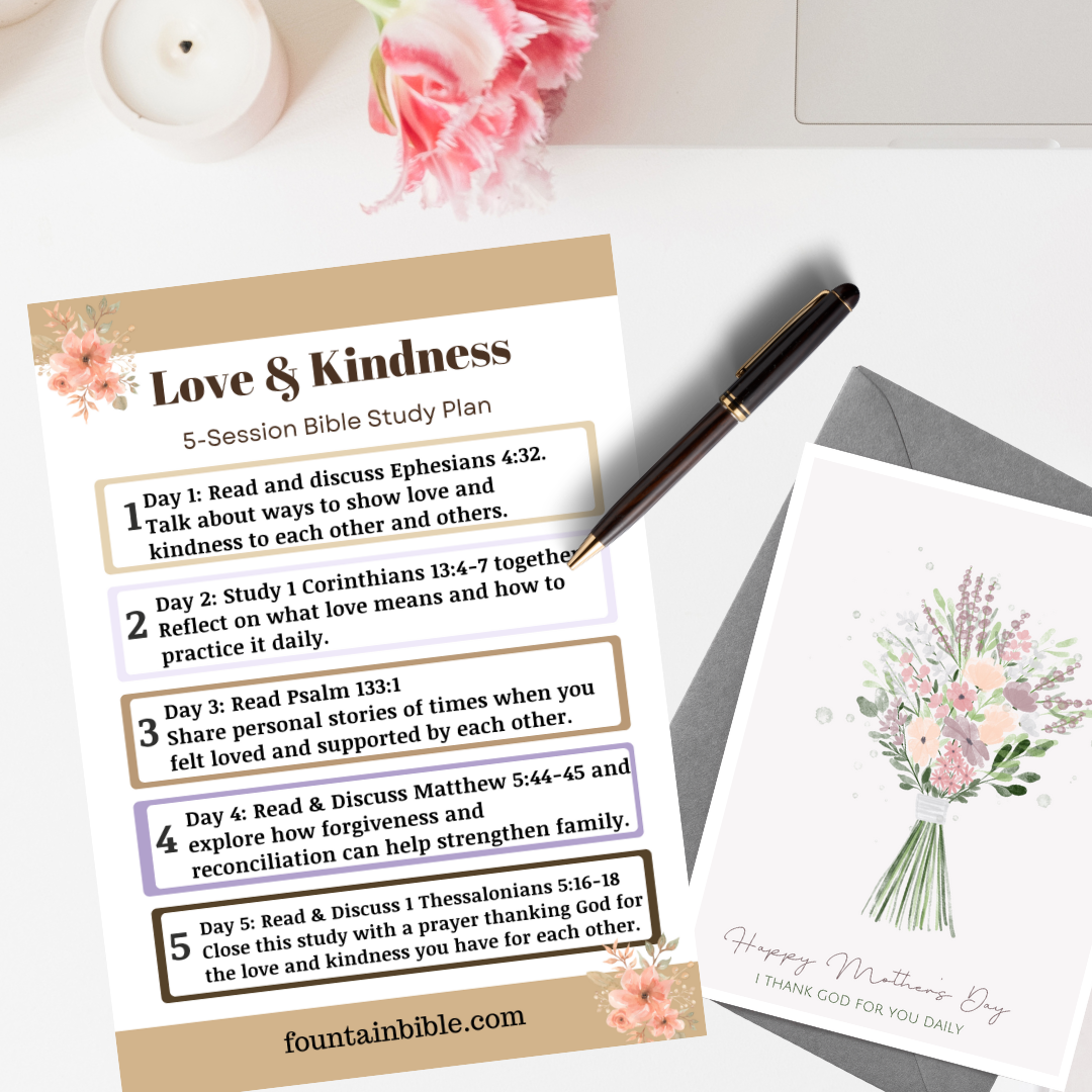 Bible Study Plans for Moms| Build Habit & Guide Reading | Printable & Digital