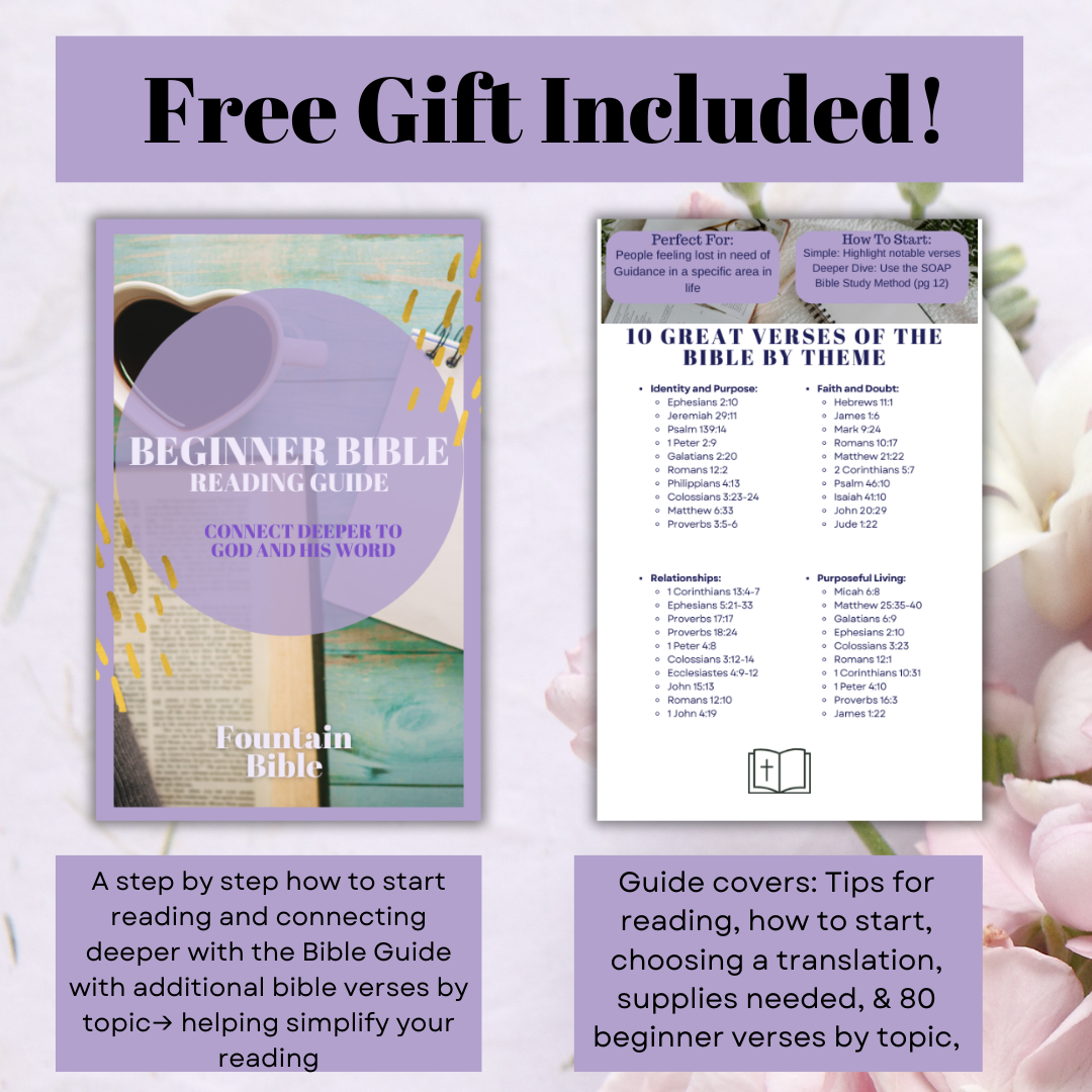 Verse by Mood & Topic Wheels| Guide Your Reading | Digital & Printable