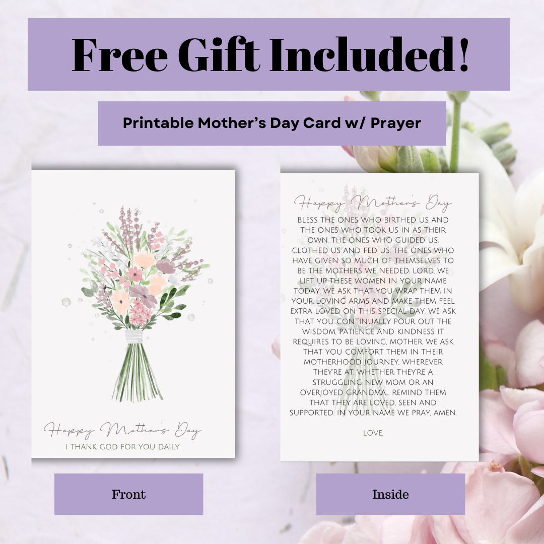 Bible Study Plans for Moms| Build Habit & Guide Reading | Printable & Digital