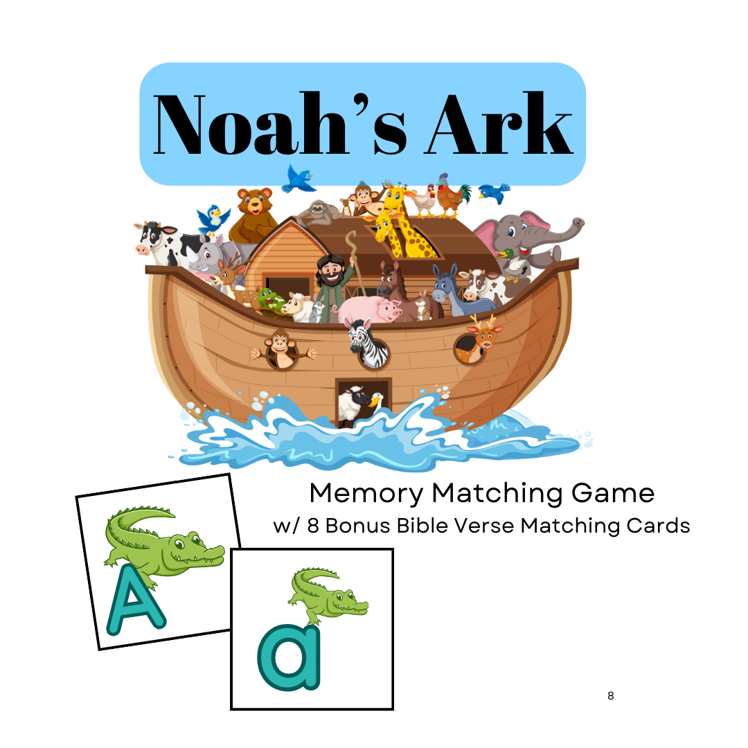 Busy Bible Workbook Digital & Printable Bible Activity Pages Ages 3 & 4 Edition | Sunday School | Homeschool