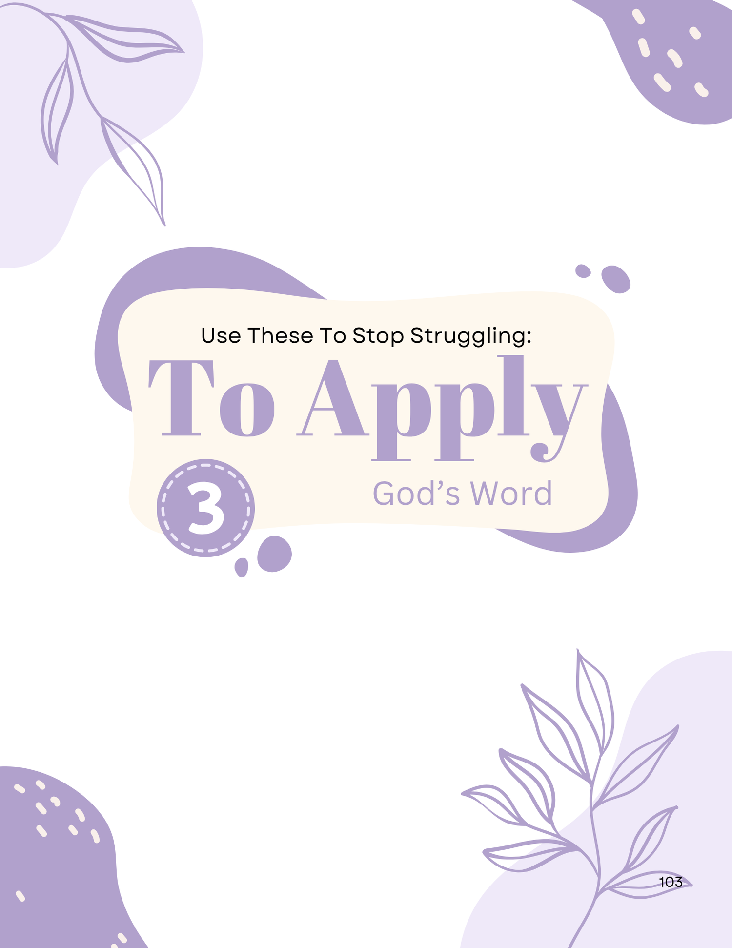 Bible Study Beginners