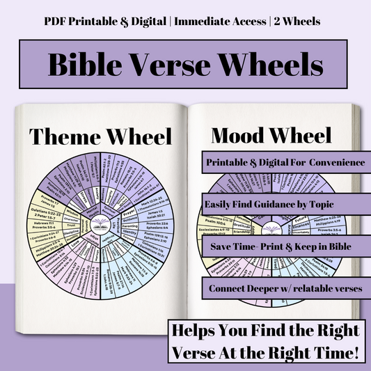 Verse by Mood & Theme Wheels