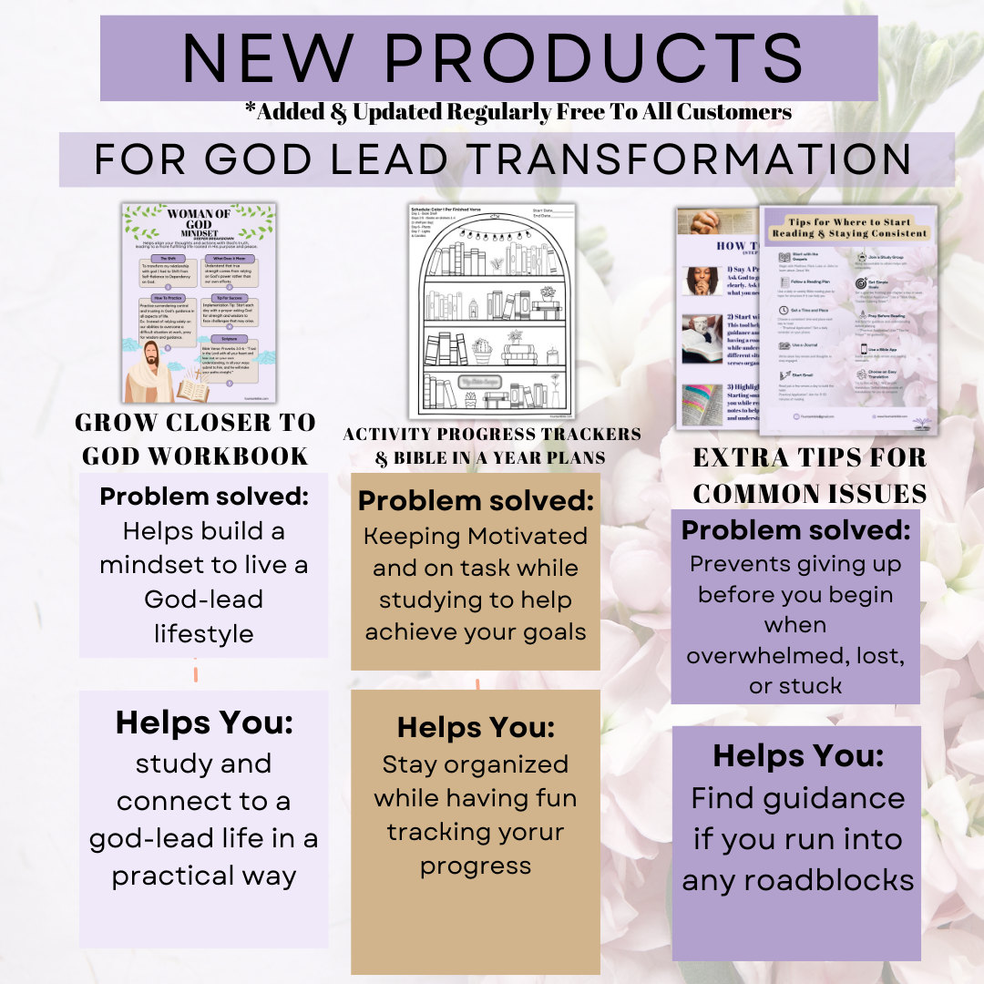 Bible Study Cheat Sheets - Save Time & Grow Closer to God Simply